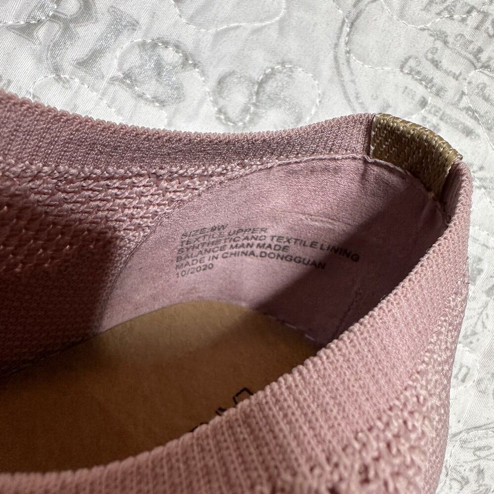 Lane Bryant Tennis Shoes Mesh Pink 9W Textile Upper Slip On Dream Cloud Ladies - Picture 7 of 9